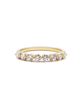 Capri Diamond Band 0.71ctw diamond 8 stone band 14ky