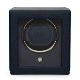 Wolf1834 Watch Winder Cub Single Watch Winder with Cover-Navy