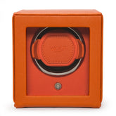 Wolf1834 Watch Winder Cub Single Watch Winder with Cover- Orange