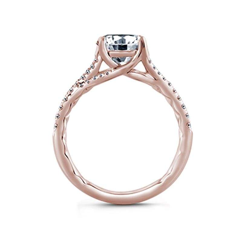 A. Jaffe Engagement Ring A. Jaffe Flowing Pavé Diamond Split Shank ME2158Q