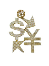 Capri Pendant Currencys 3.68ctw Diamond Yellow Gold Pendant 10K