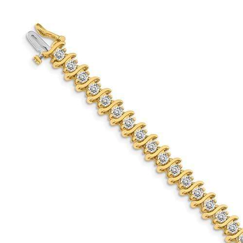 Capri_Q Bracelet Diamond Tennis Bracelet 14K