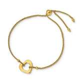 Capri_Q Bracelet Heart Adjustable Bracelet 14K
