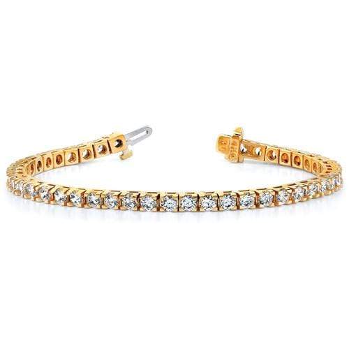 Capri_Q Bracelet True Origin Lab Grown Diamond Tennis Bracelet 14KY