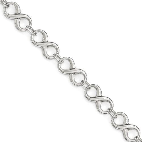 Capri_Q Bracelet White Gold Polished Bracelet 14K