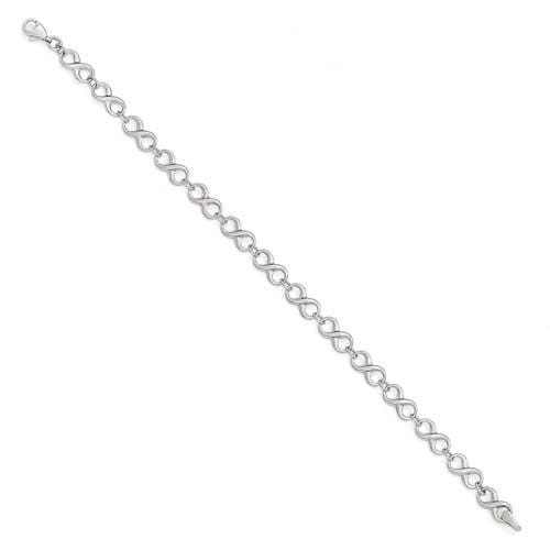 Capri_Q Bracelet White Gold Polished Bracelet 14K