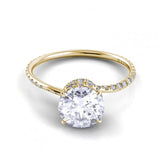 Danhov Engagement Ring Danhov Abbraccio Swirl AE107