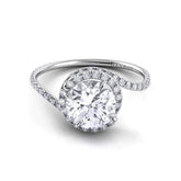 Danhov Engagement Ring Danhov Abbraccio Twisted Pave Ring AE100