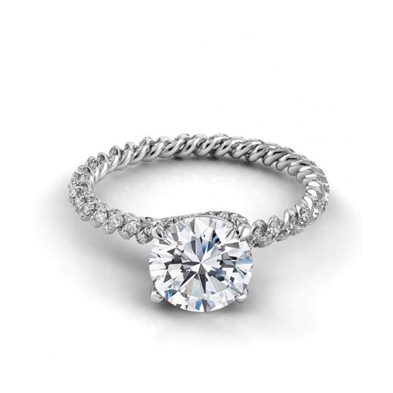 Danhov Engagement Ring Danhov Eleganza Braided Ring ZE105