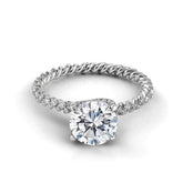 Danhov Engagement Ring Danhov Eleganza Braided Ring ZE105