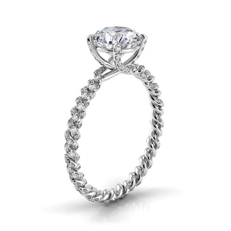 Danhov Engagement Ring Danhov Eleganza Braided Ring ZE105