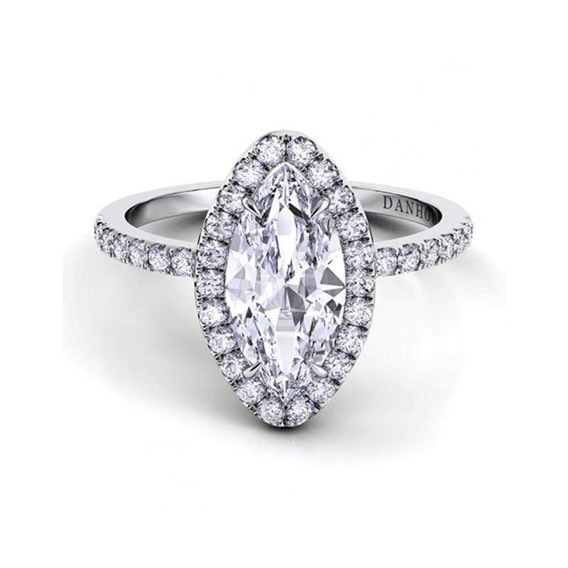 Danhov Engagement Ring Danhov Per Lei Marquise Ring LE105-MQ