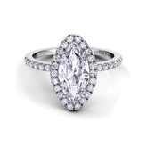 Danhov Engagement Ring Danhov Per Lei Marquise Ring LE105-MQ