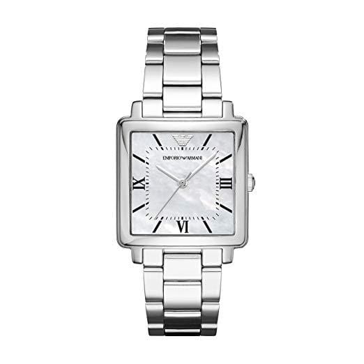 Emporio Armani Watches Emporio Armani Square Stainless Steel Watch 30mm AR11065