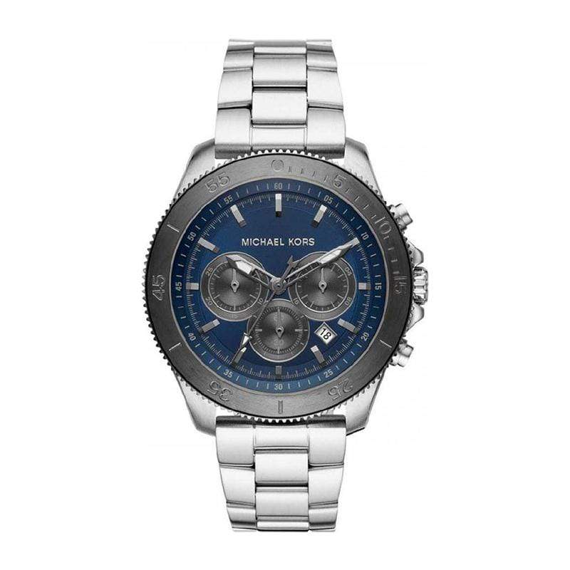 Michael Kors Men\'s Cortlandt Chronograph Stainless Steel Watch 44.5mm –  Capri