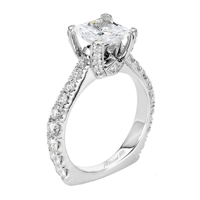 Michael M Engagement Ring Michael M Euro Shank Engagement Ring