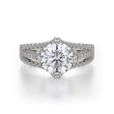 Michael M Engagement Ring Michael M Europa R439-2