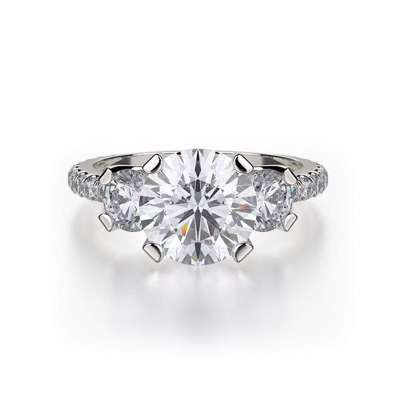 Michael M Engagement Ring Michael M Trinity R422-2