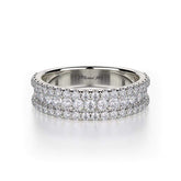 Michael M Wedding Band Michael M Diamond Wedding Band R396BS