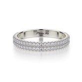 Michael M Wedding Band Michael M Diamond Wedding Band R688B