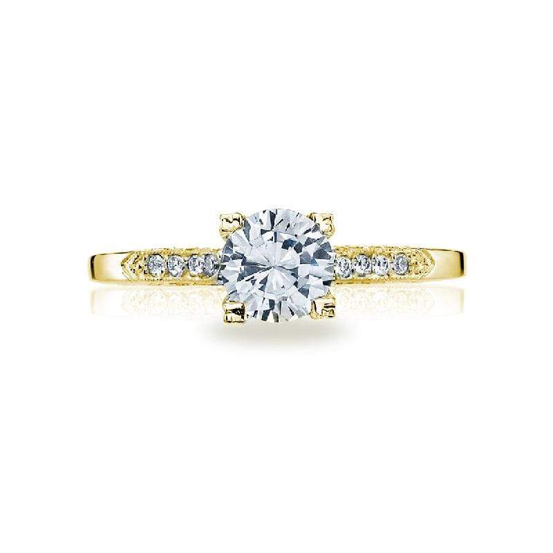 Tacori Engagement Ring Simply Tacori 0.10ctw Diamond Engagement Ring 18K