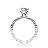 Tacori Engagement Ring Tacori 0.15ctw Diamond Sculpted Crescent Marquise Shape Ring 18K