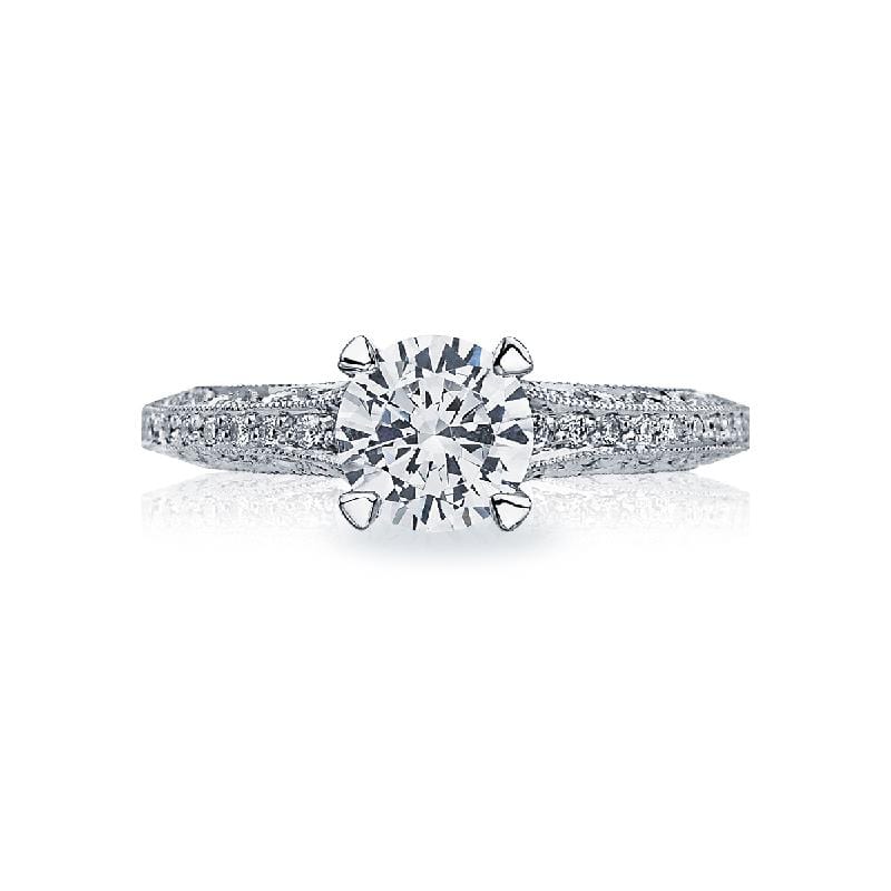 Tacori Engagement Ring Tacori 0.22ctw Diamond Classic Crescent Ring 18K