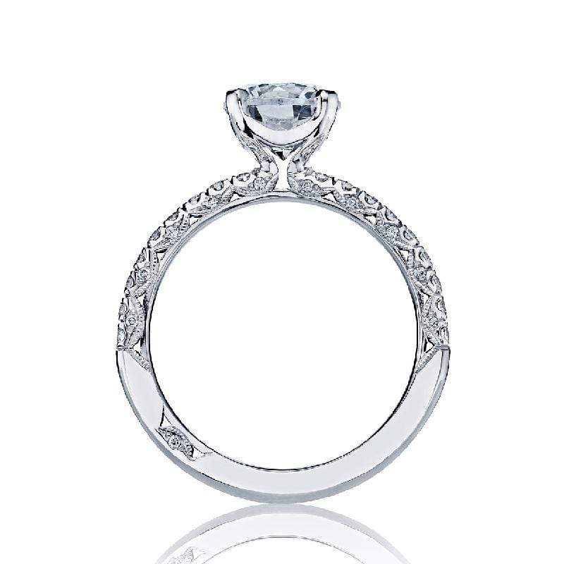 Tacori Engagement Ring Tacori 0.34ctw Diamond Petite Crescent Solid Bottom Ring 18K