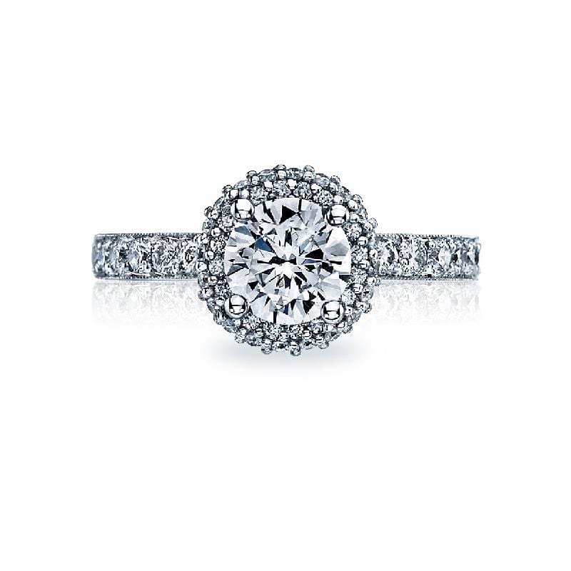 Tacori Engagement Ring Tacori 0.63ctw Half way Sculpted Crescent Ring 18K