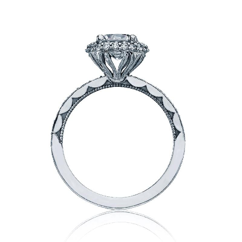 Tacori Engagement Ring Tacori 0.63ctw Half way Sculpted Crescent Ring 18K