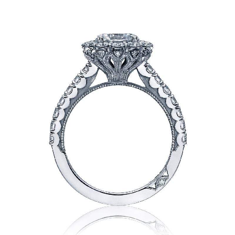 Tacori Engagement Ring Tacori 0.71ctw Diamond Half way Sculpted Crescent Ring 18K