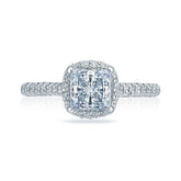 Tacori Engagement Ring Tacori 0.74ctw Diamond Petite Crescent Ring Platinum