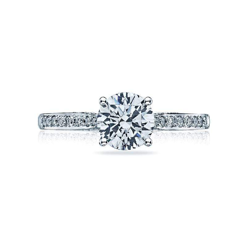 Tacori Engagement Ring Tacori Dantela 0.20ctw Round Pave Diamond Ring 18K