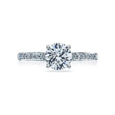 Tacori Engagement Ring Tacori Dantela 0.20ctw Round Pave Diamond Ring 18K