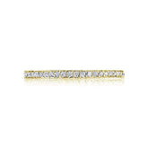 Tacori Wedding Band Tacori 0.17ctw 1/2 way Diamond Sculpted Crescent Band 18K
