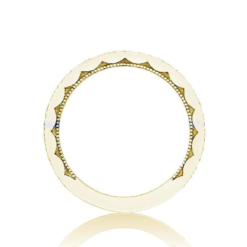Tacori Wedding Band Tacori 0.17ctw 1/2 way Diamond Sculpted Crescent Band 18K