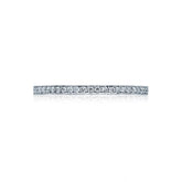 Tacori Wedding Band Tacori 0.17ctw Diamond Sculpted Crescent 1/2 Way Band 18K