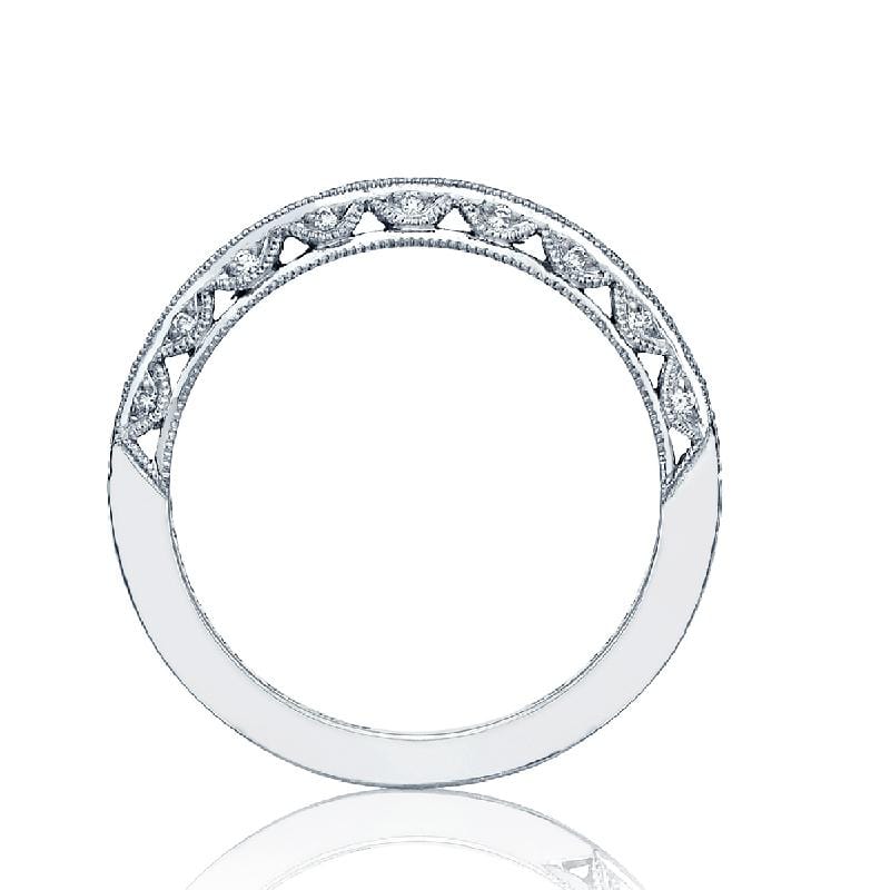 Tacori Wedding Band Tacori 0.30 ctw Diamond Classic Crescent Band 1/2 way Band 18K