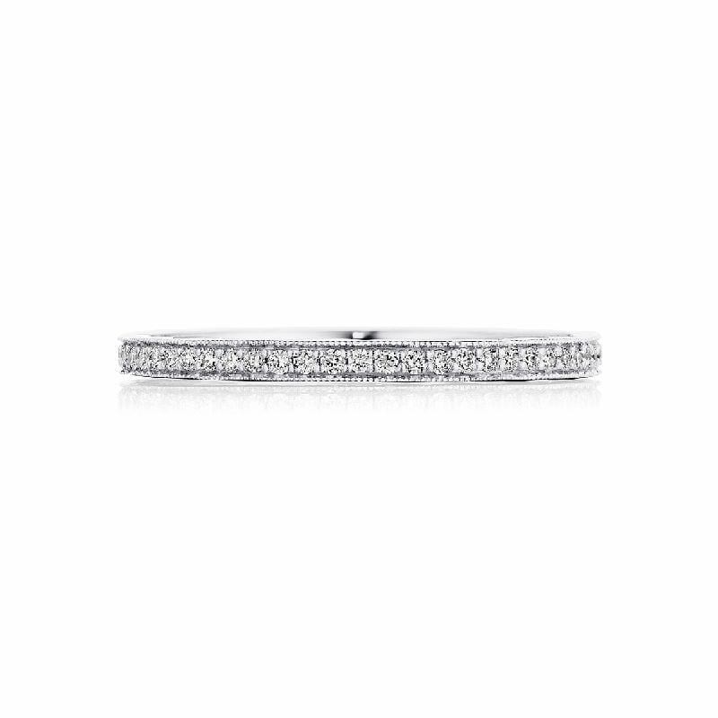 Tacori Wedding Band Tacori 0.30 ctw Diamond Classic Crescent Band 1/2 way Band 18K