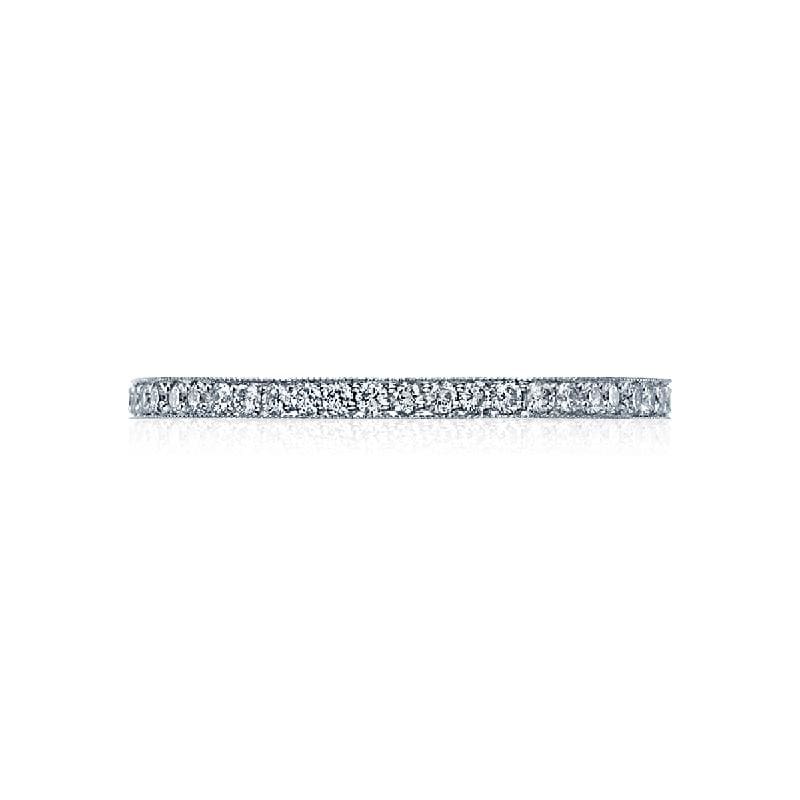 Tacori Wedding Band Tacori 0.35ctw Diamond Eternity Sculpted Crescent 18K