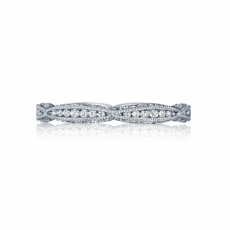Tacori Wedding Band Tacori 0.44ctw Diamond Classic Crescent 18K