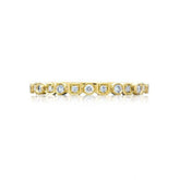 Tacori Wedding Band Tacori Sculted Screscent 0.17ctw Stackable Bank 18K