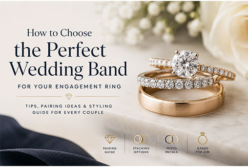 How to Choose the Perfect Wedding Band for Your Engagement Ring