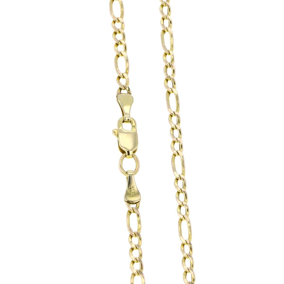 Capri Chain Baby Figaro Light Weight Chain 19" 10KY