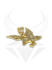 Capri Pendant Eagle Pendant Yellow Gold 14K