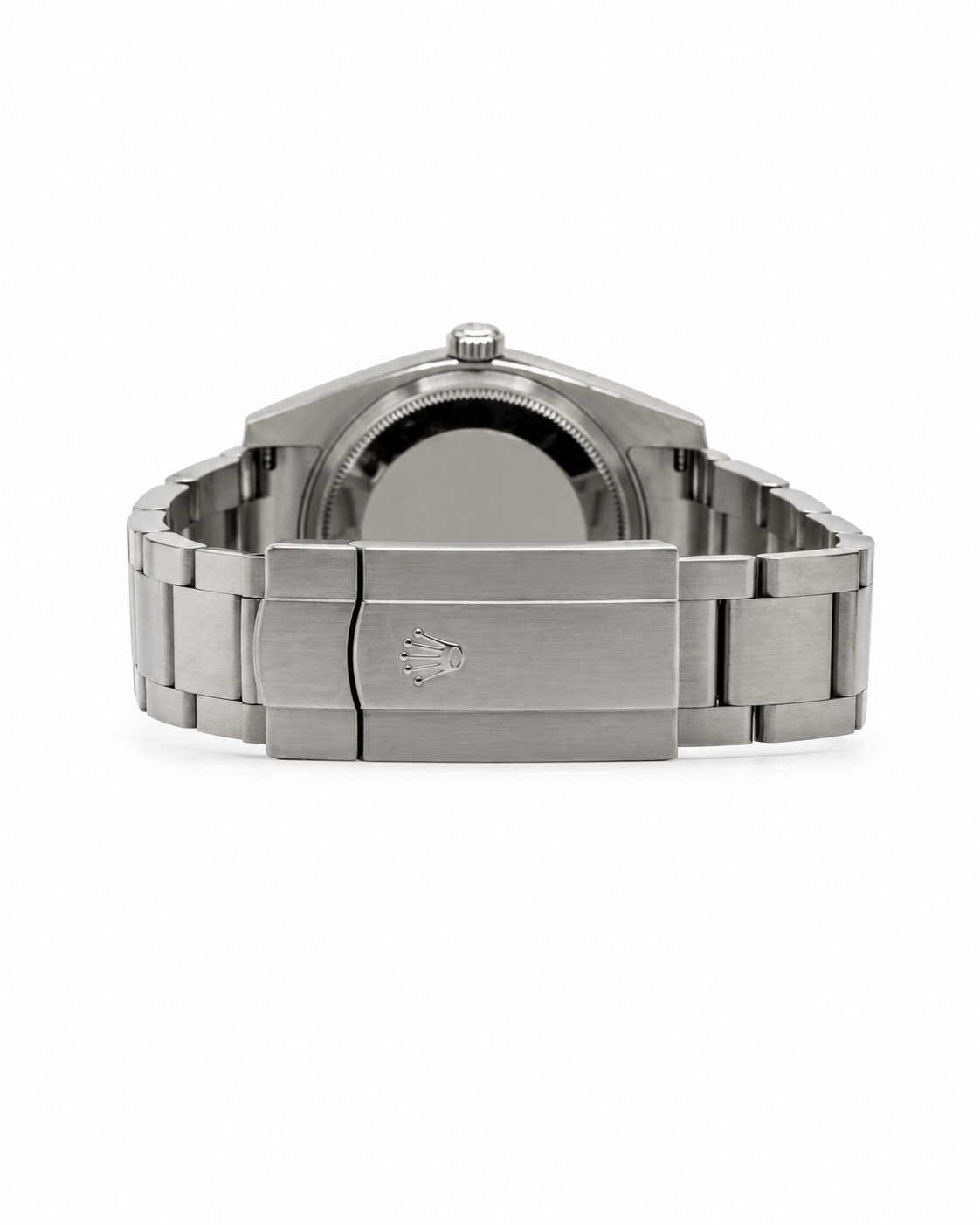Capri Watches Rolex 34mm oyster perpetual black dial stainless steel