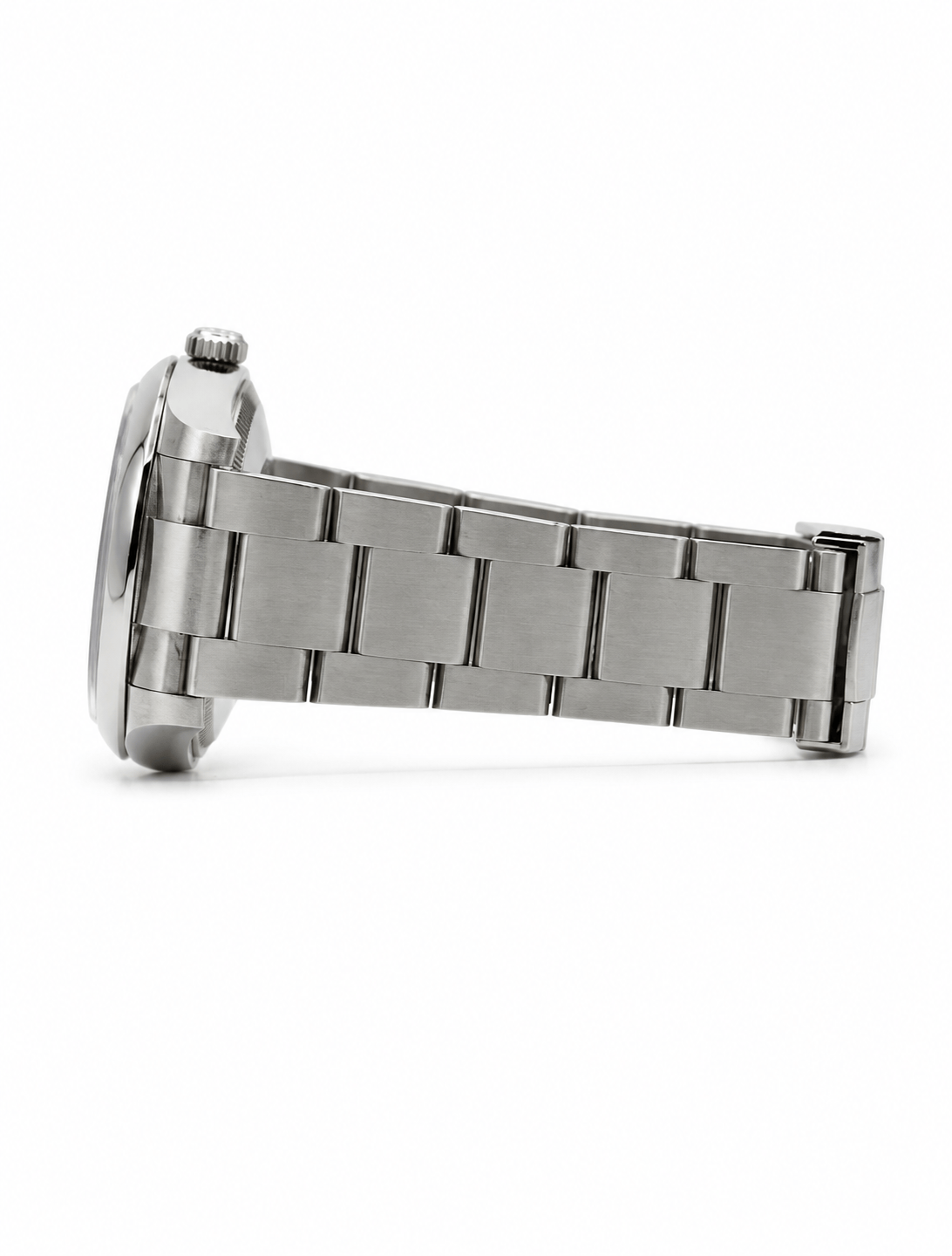 Capri Watches Rolex 34mm oyster perpetual black dial stainless steel
