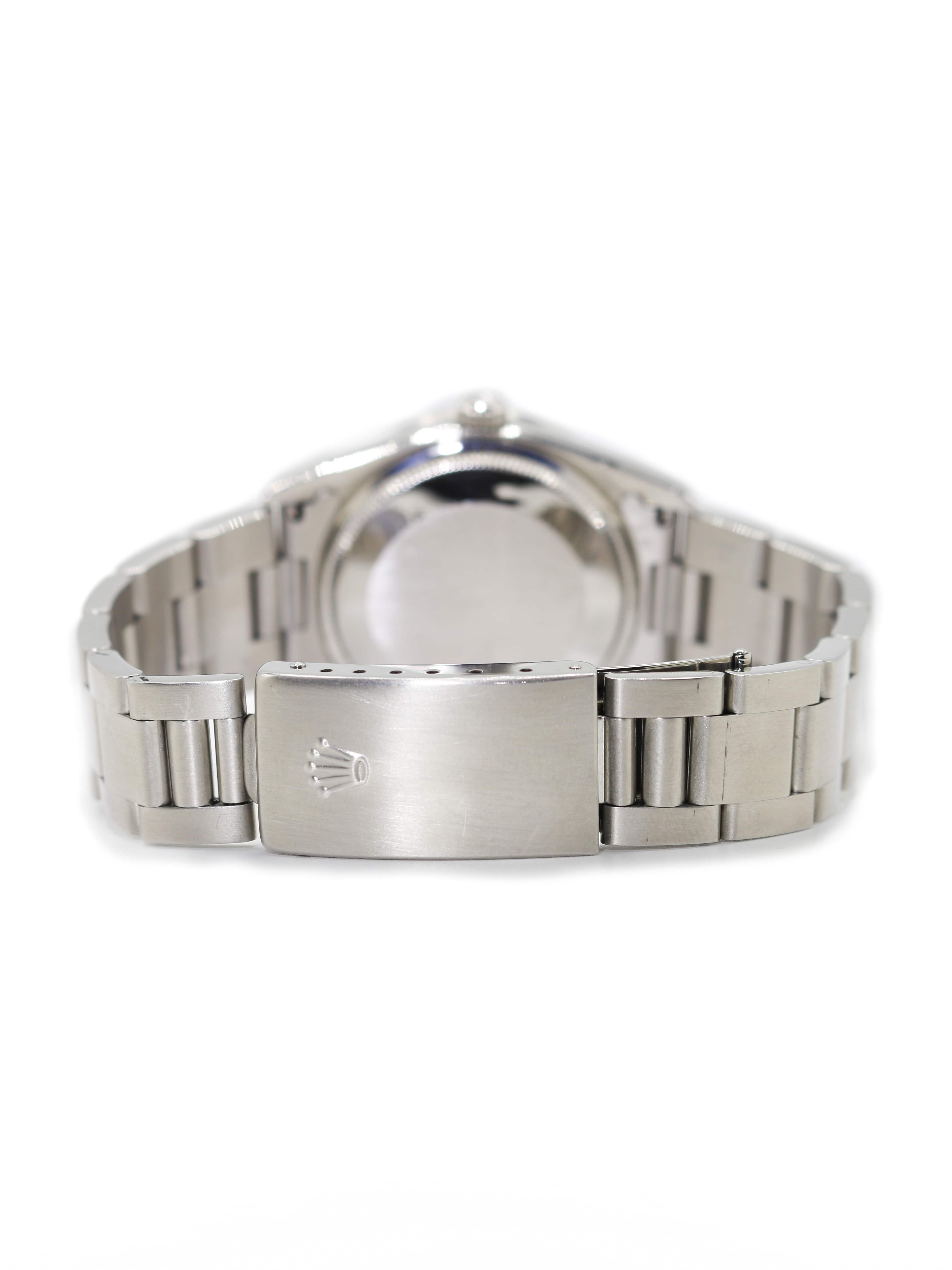 Capri Watches Rolex Air King Blue Dial Watch