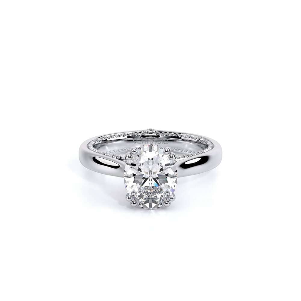 Verragio Engagement Ring Verragio Couture 0418ov Platinum Oval