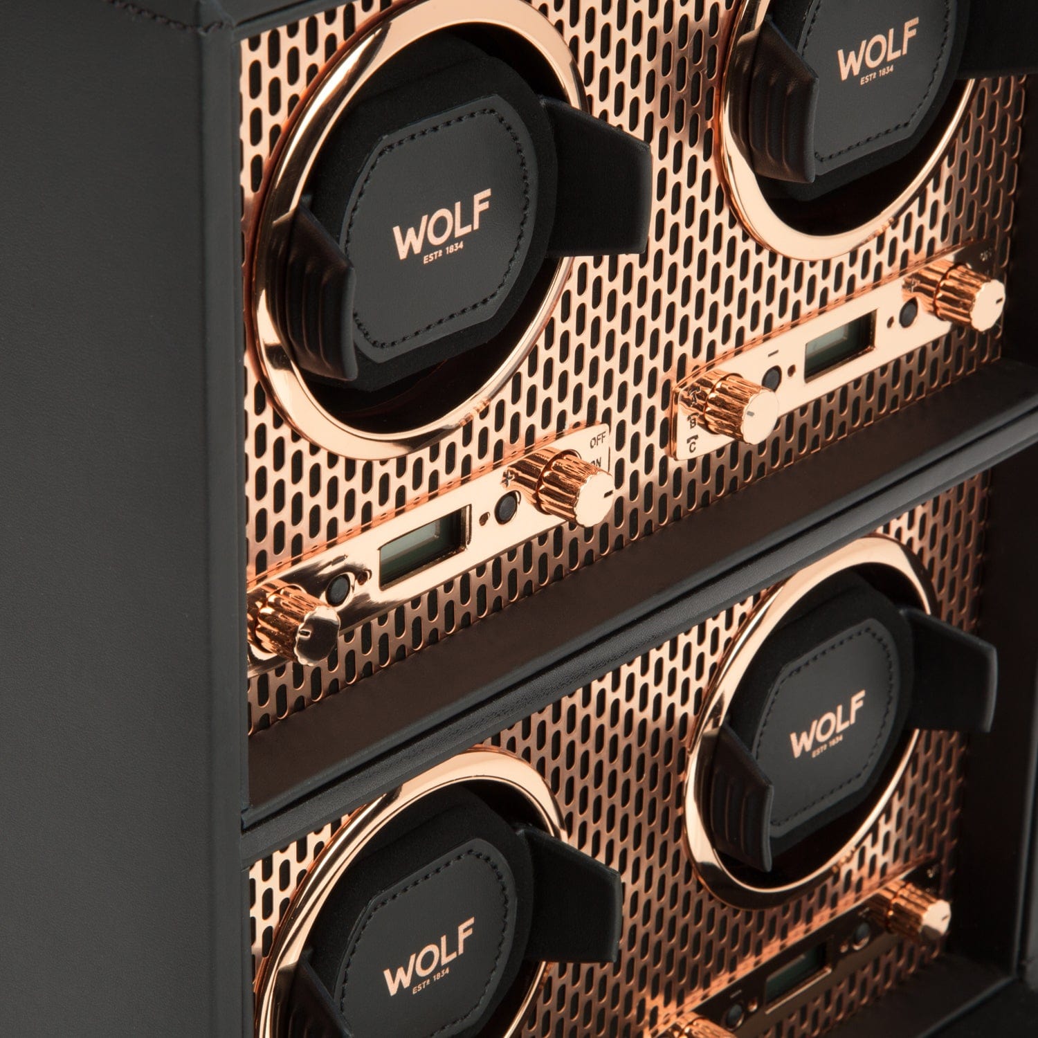 Wolf1834 Watch Winder Axis 4 Piece Watch Winder-Copper